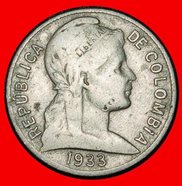 Ⰶ USA (1918-1947): COLOMBIA 2 CENTAVOS 1933! beschikbaar voor biedingen