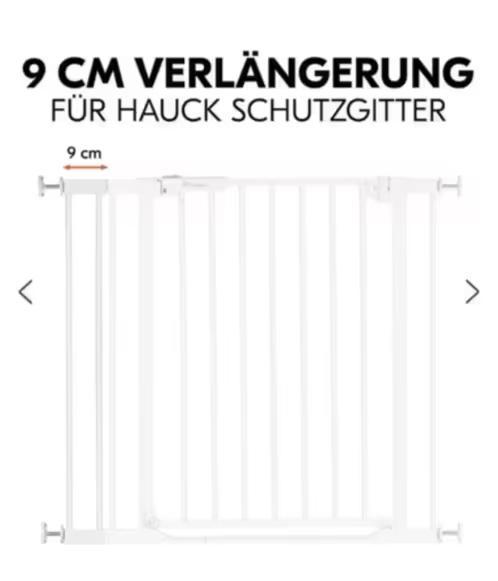 NIEUW! Hauck traphek verlengen 9 cm metaal wit €6,99, Kinderen en Baby's, Traphekjes, Nieuw, Overige typen, Metaal of IJzer, minder dan 100 cm