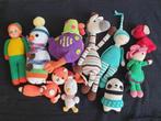 Vintage kavel van 10 collectie gehaakte knuffels, Ophalen of Verzenden, Gebruikt, Overige typen