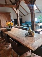 Landelijke eettafel, Ophalen, Gebruikt, 200 cm of meer, 50 tot 100 cm