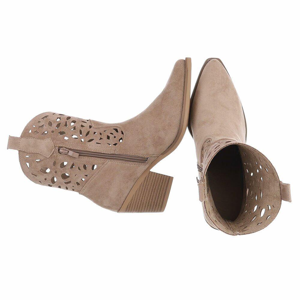 Dames cowboy western enkellaarzen khaki 36 37 38 39 40 41, Kleding | Dames, Schoenen, Info@lunamex.com, Lage of Enkellaarzen, Nieuw