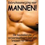 Verjaardagskaart Gebruiksaanwijzing voor Mannen! - Superwens, Diversen, Ophalen of Verzenden, Nieuw