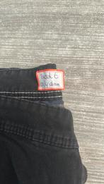Zwarte jeans denim broek maat 64, Anglo litrico, Blauw, Overige jeansmaten, Ophalen of Verzenden