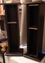 twee mooie zwarte CD zuilen, Huis en Inrichting, Woonaccessoires | Cd- en Dvd-rekken, Ophalen, Zo goed als nieuw, Hout, Cd's