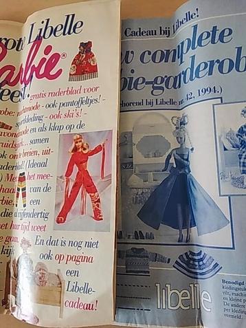 Patronen boekje voor Barbie.  beschikbaar voor biedingen