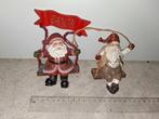 Twee kerstmannen op schommel, Diversen, Kerst, Ophalen, Zo goed als nieuw