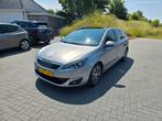 Peugeot 308 1.2 E-thp 130pk 2015 Grijs, Auto's, Peugeot, Stof, Zwart, 1199 cc, 1165 kg