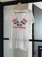 Hollister  shirt maat L, Kleding | Dames, Blauw, Ophalen of Verzenden, Zo goed als nieuw, Korte mouw