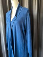 Lang blauw vest Anna maat XL, Ophalen of Verzenden, Zo goed als nieuw, Maat 42/44 (L), Blauw