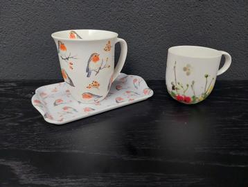 Mok met dienblaadje van Ambiente & mok van Rosenthal beschikbaar voor biedingen