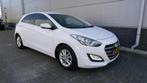 Hyundai I30 1.6 GDi GO! 2016 NAVI,CAMARA,TREKHAAK,85400 KM., Voorwielaandrijving, Gebruikt, 4 cilinders, Wit