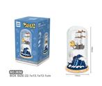 Nano blocks,  schip in stolp, 996 steentjes,
