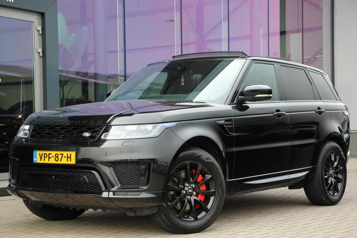 Land Rover Range Rover Sport 3.0 SDV6 BLACK EDITION | GRIJSK, Auto's, Bestelauto's, Bedrijf, Te koop, 360° camera, ABS, Achteruitrijcamera