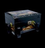 Japanse lakwerk sieradendoos muziek 50s - muziekdoos K1VERB2, Antiek en Kunst, Verzenden