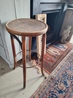 Oude houten barkruk, Huis en Inrichting, Krukjes, Ophalen of Verzenden, Zo goed als nieuw, Hout