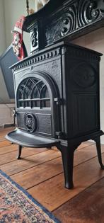 Jotul F3 TD Houtkachel in Mooie Staat 7 - 9 kw, Huis en Inrichting, Ophalen, Houtkachel, Zo goed als nieuw, Vrijstaand