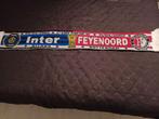 Uefa Sjaal 2002 vd uitwedstrijd Inter-Feyenoord, Ophalen of Verzenden, Zo goed als nieuw, Feyenoord, Vaantje of Sjaal