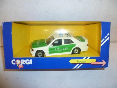 Corgi uit 1986 Mercedes Polizei nieuw in doos 1:36 modelauto, Hobby en Vrije tijd, Modelauto's | 1:43, Nieuw, Auto, Corgi, Ophalen of Verzenden