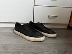 Axel Arigato Zwarte Leren Schoenen - Maat 45, Ophalen of Verzenden, Zo goed als nieuw, Zwart, Sneakers of Gympen