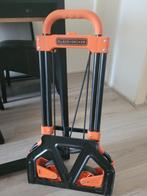 Black & Decker opvouwbare steekwagen, Doe-het-zelf en Verbouw, Transportwagens, Ophalen, Zo goed als nieuw, Steekwagen