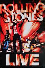 Rolling Stones - Forty Licks 2003 tourposter 62 x 93 cm.izgs, Ophalen, Zo goed als nieuw, Rechthoekig Staand, Muziek