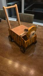 Loopwagen Tijger - Houten Speelgoed, Ophalen, Gebruikt, Auto, Met wieltjes