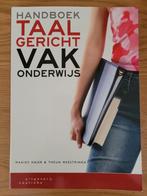 Theun Meestringa - Handboek taalgericht vakonderwijs, Ophalen of Verzenden, Zo goed als nieuw, Theun Meestringa; Maaike Hajer