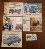 Brochures/folders van diverse Engelse oldtimers., Boeken, Auto's | Folders en Tijdschriften, Ophalen of Verzenden, Zo goed als nieuw