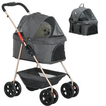 Nieuw. PawHut 3-in-1 Huisdierenwagen - Hondenbuggy  beschikbaar voor biedingen
