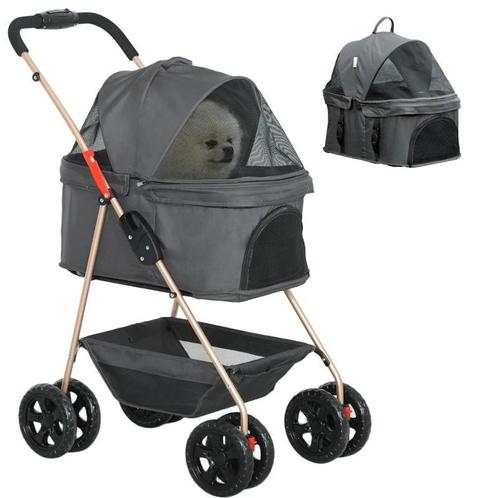 Nieuw. PawHut 3-in-1 Huisdierenwagen - Hondenbuggy, Dieren en Toebehoren, Honden-accessoires, Nieuw, Ophalen of Verzenden