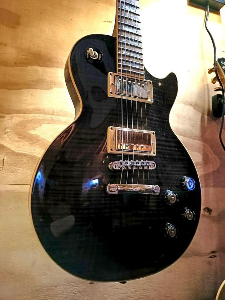 Epiphone Les Paul 1960 Tribute Plus, Muziek en Instrumenten, Snaarinstrumenten | Gitaren | Elektrisch, Zo goed als nieuw, Solid body