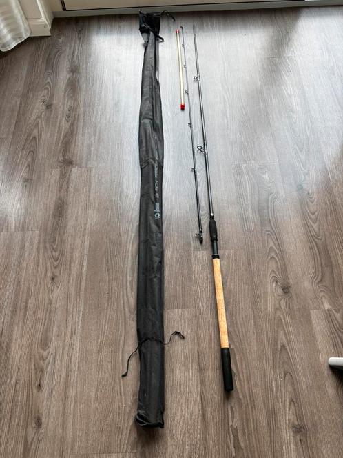 Sensas black arrow 11ft 10-40 gr hengel / feederhengel, Watersport en Boten, Hengelsport | Witvissen, Gebruikt, Werphengel, Ophalen of Verzenden