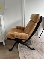 Design vintage fauteuil Ingmar Relling scandinavish, Huis en Inrichting, Fauteuils, 75 tot 100 cm, Zo goed als nieuw, 50 tot 75 cm