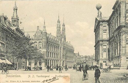 (304-205-015) Amsterdam NZ Voorburgwal-Postkantoor, Verzamelen, Ansichtkaarten | Nederland, Noord-Holland, Verzenden