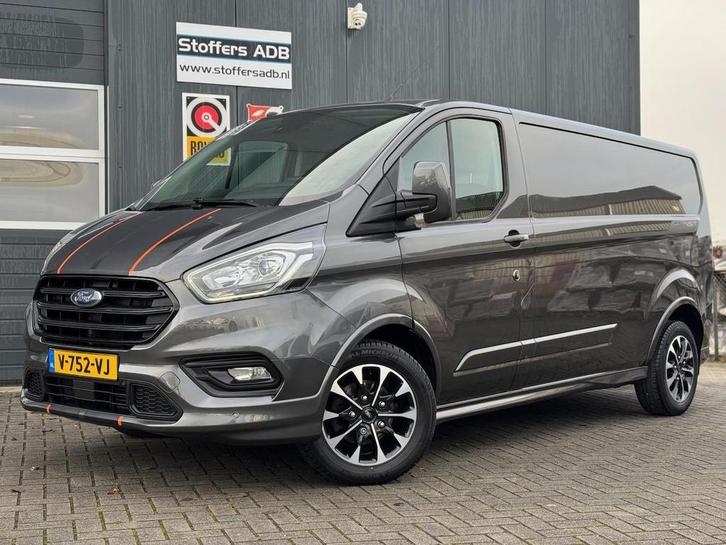 Ford Transit Custom 2.0 TDCI 170pk L2H1 Sport | Navi | Camer, Auto's, Bestelauto's, Bedrijf, Te koop, ABS, Achteruitrijcamera