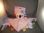 bright starts doudou flamingo roze met lintjes op kop en, Ophalen of Verzenden, Nieuw, Overige typen