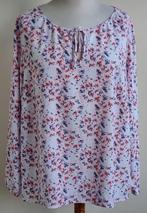 Up2Fashion mooie witte blouse met bloemetjes mt. 52/54, Kleding | Dames, Grote Maten, Up2Fashion, Ophalen of Verzenden, Zo goed als nieuw