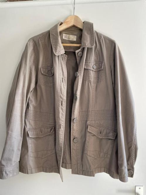 Damesjack maat 44 bruin zomerjack, Kleding | Dames, Jassen | Zomer, Zo goed als nieuw, Maat 42/44 (L), Bruin, Ophalen of Verzenden