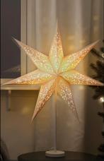 Nieuwe kerstster met licht op voet van Ikea te koop, Diversen, Kerst, Ophalen of Verzenden, Nieuw