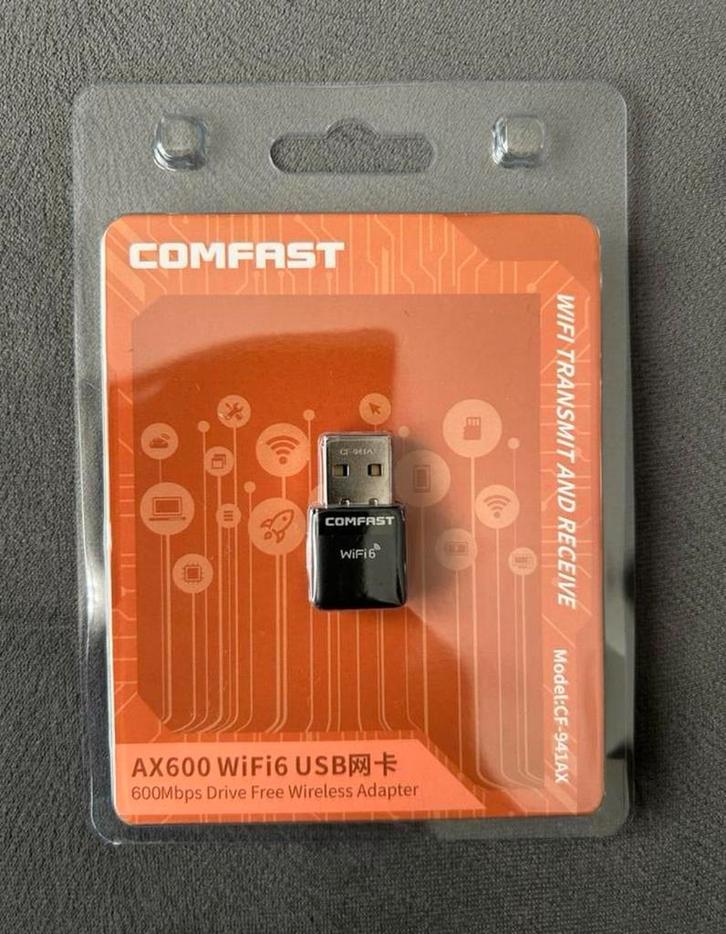 Comfast CF-941AX Wifi Adapter - Nieuw!, Computers en Software, Netwerkkaarten, Nieuw, Extern, Ophalen of Verzenden