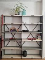 Authentieke industriële stellingkast uit een klooster, Ophalen of Verzenden, Gebruikt