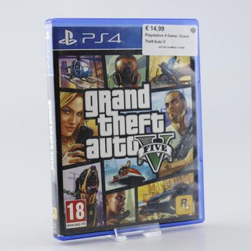 Playstation 4 Game: Grand Theft Auto V beschikbaar voor biedingen