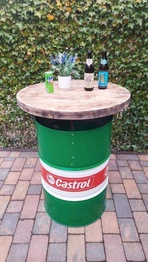 Zeer mooie Sta / biertafel., Huis en Inrichting, Tafels | Statafels, Nieuw, Ophalen
