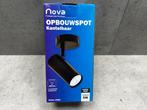 NOVA opbouwspot kantelbaar zwart LED - B1437, Ophalen, Nieuw, Led