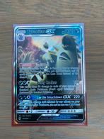 Tyranitar GX - Zeldzame Pokémon Kaart, Ophalen of Verzenden, Zo goed als nieuw, Losse kaart, Foil