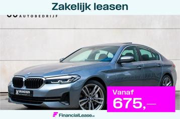 BMW 5 Serie 540i High Executive -Pano-Head up-Trekhaak-19"-K beschikbaar voor biedingen