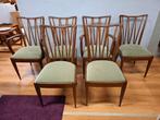 Vintage A.A.Patijn Zijlstra eetkamerstoelen mid century, Huis en Inrichting, Ophalen, Hout, Overige kleuren, A.a patijn