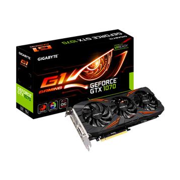GeForce GTX 1070 G1,  Gaming 8G,  (rev. 1.0) beschikbaar voor biedingen