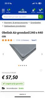 Obelink air grondzeil, Ophalen, Zo goed als nieuw