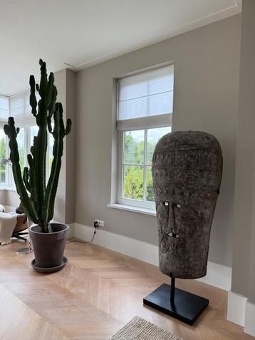Grote Staande Palmboom Houten Masker 170x70x 35/40 cm beschikbaar voor biedingen